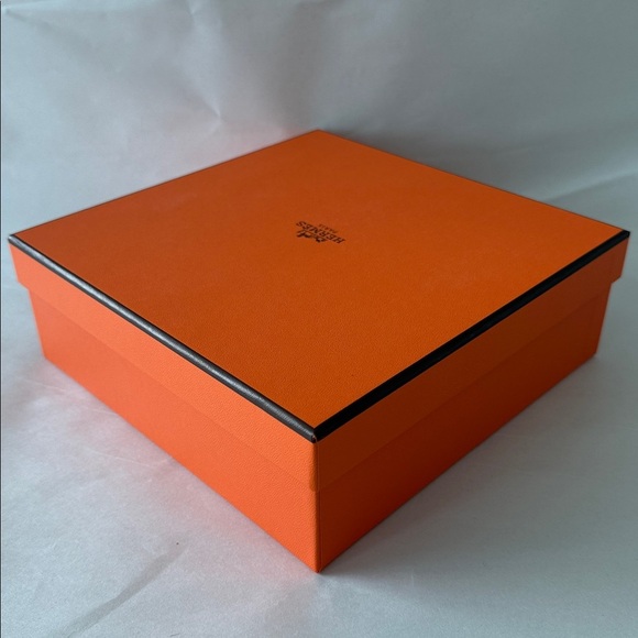 Hermes Orange Scarf Box - Picture 3 of 11